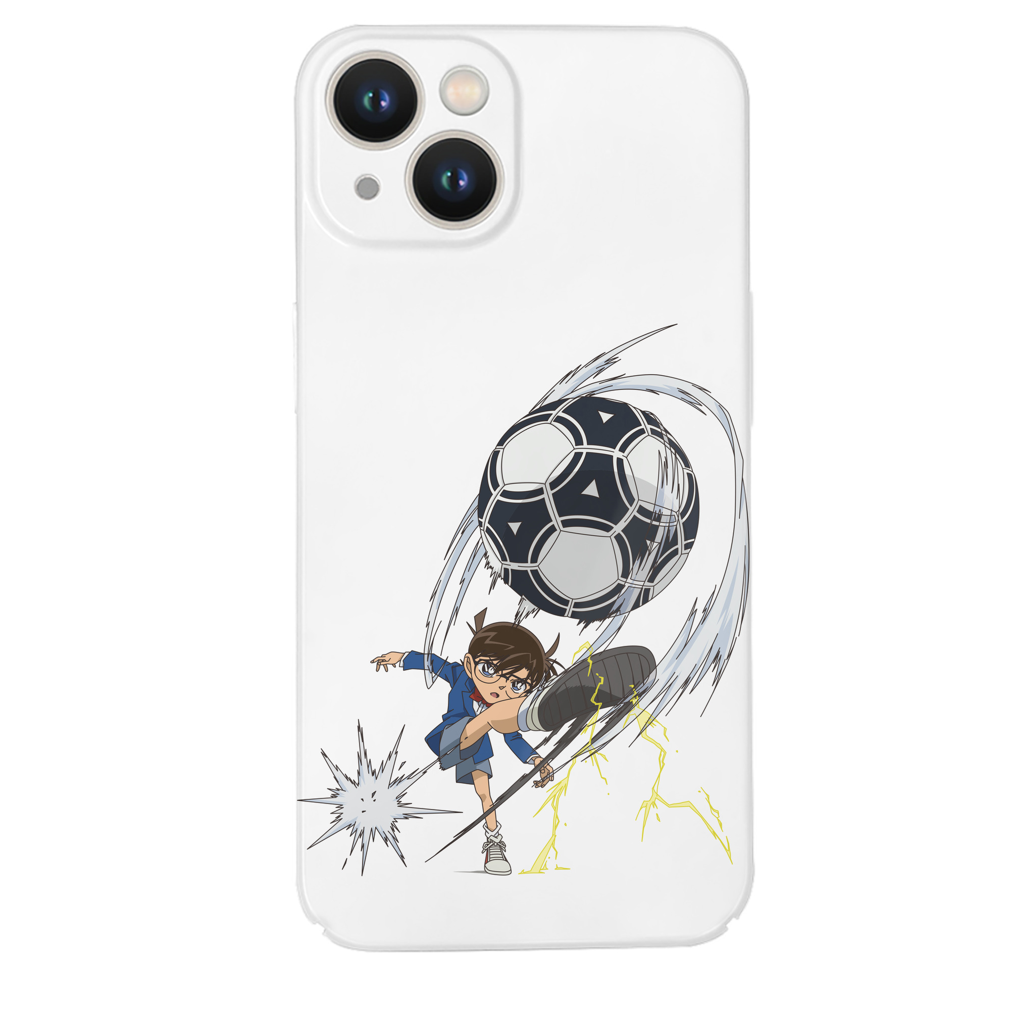 （画像用） 名探偵コナン 江戸川 コナン Detective Conan Conan Edogawa 【iPhone 14シリーズ対応】ハードケース